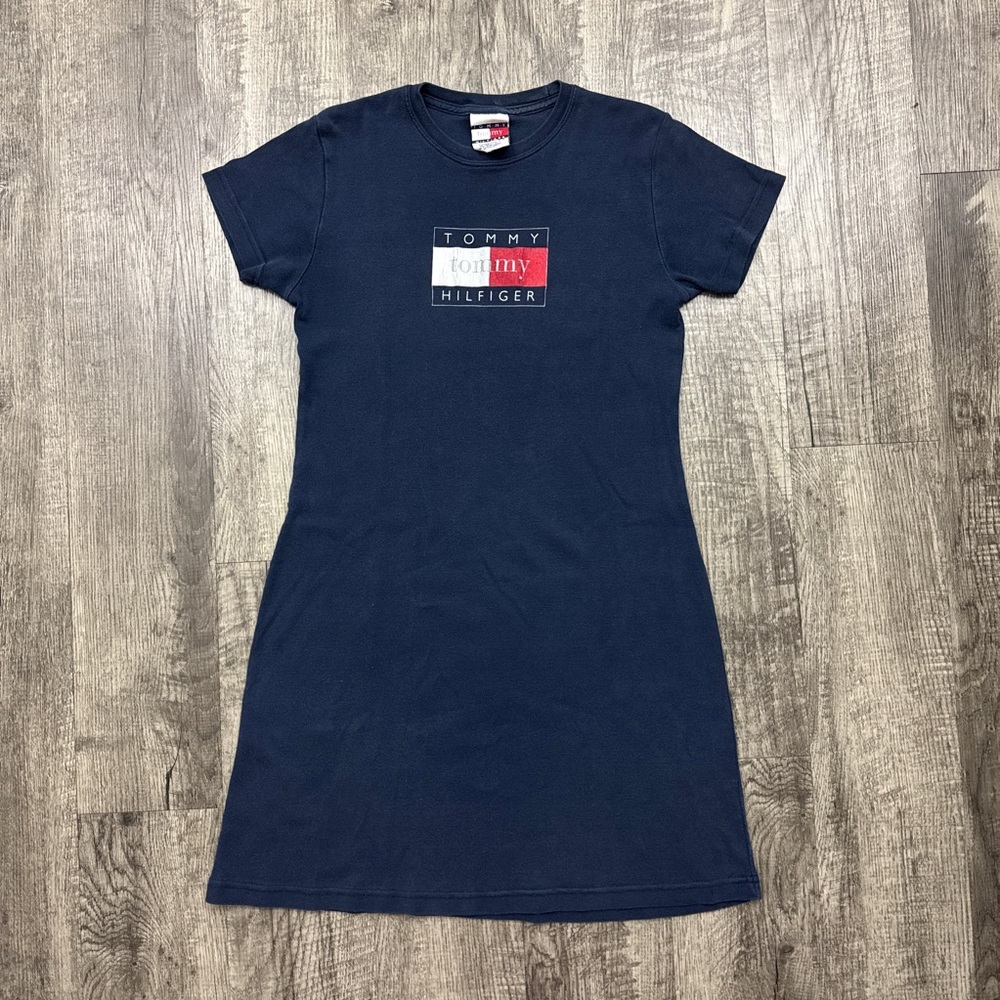 Vintage 90s Y2K Tommy Hilfiger Knit Dress S
